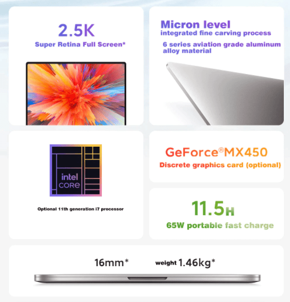 xiaomi redmibook 14 pro laptop